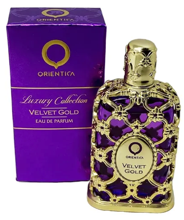 Mini orientada Velvet Gold