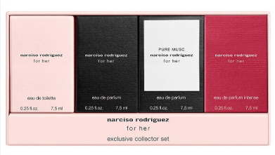 set mini narciso rodriguez exclusive collector