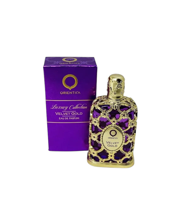 Mini orientada Velvet Gold